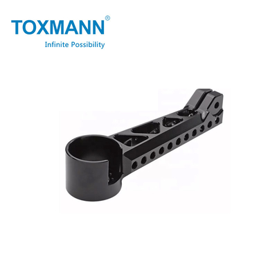 AL6061 অ্যালুমিনিয়াম খাদ CNC যান্ত্রিক অংশ কালো অক্সাইড পৃষ্ঠ