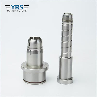 ক্ষয়রোধী প্লাস্টিক ইনজেকশন যন্ত্রাংশ মরিচারোধী HRC48-50 কঠোরতা